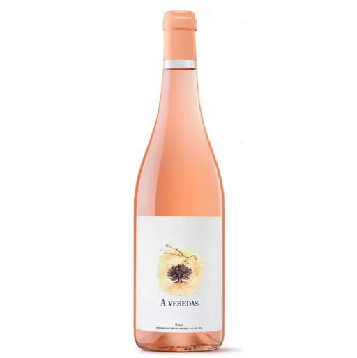 BODEGAS NESTARES EGUIZABAL SOCIEDAD LIMITADA A Veredas, Rosado, 2019, Rioja. Imagen de botella