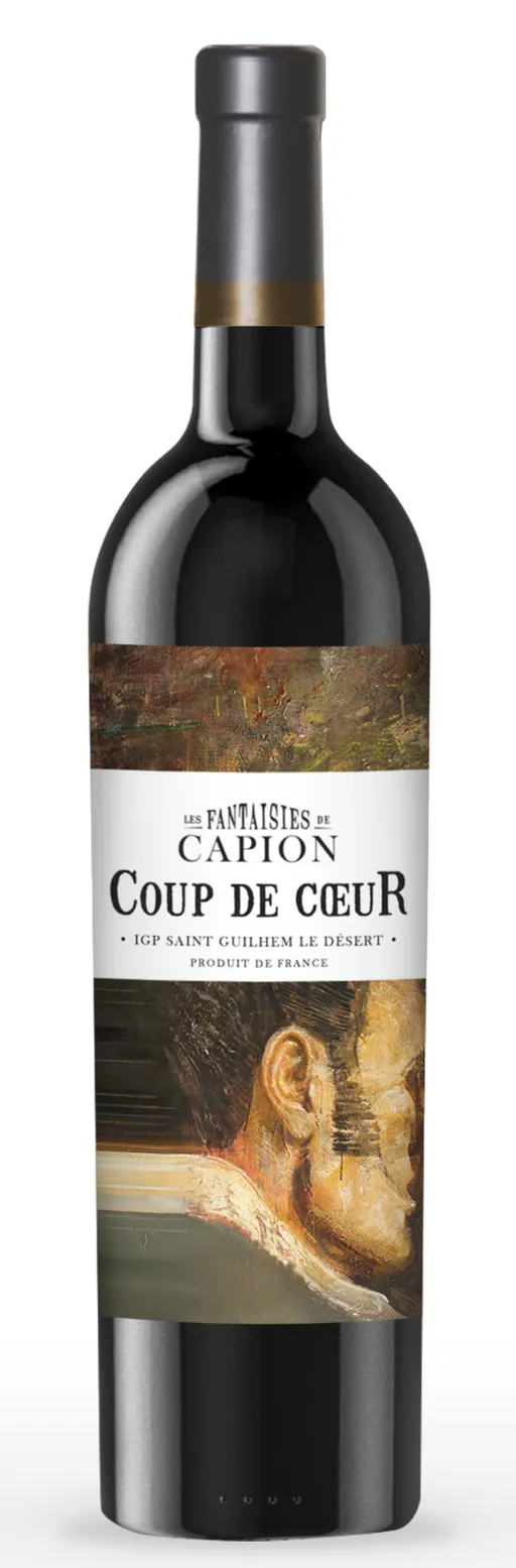 Château Capion LES FANTAISIES DE CAPION, Rouge, 2016, Saint-Guilhem-le-Désert. Image de la bouteille