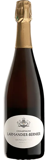 CHAMPAGNE LARMANDIER BERNIER (BLANCS-COTEAUX) LARMANDIER-BERNIER LONGITUDE, Blanco, NV, Champagne premier cru. Imagen de botella