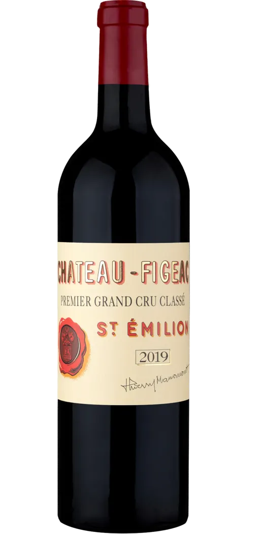 SCEA FAMILLE MANONCOURT (SAINT-EMILION) CHATEAU FIGEAC, Premier Grand Cru Classé, Rouge, 2019, Saint-Emilion grand cru. Image de la bouteille